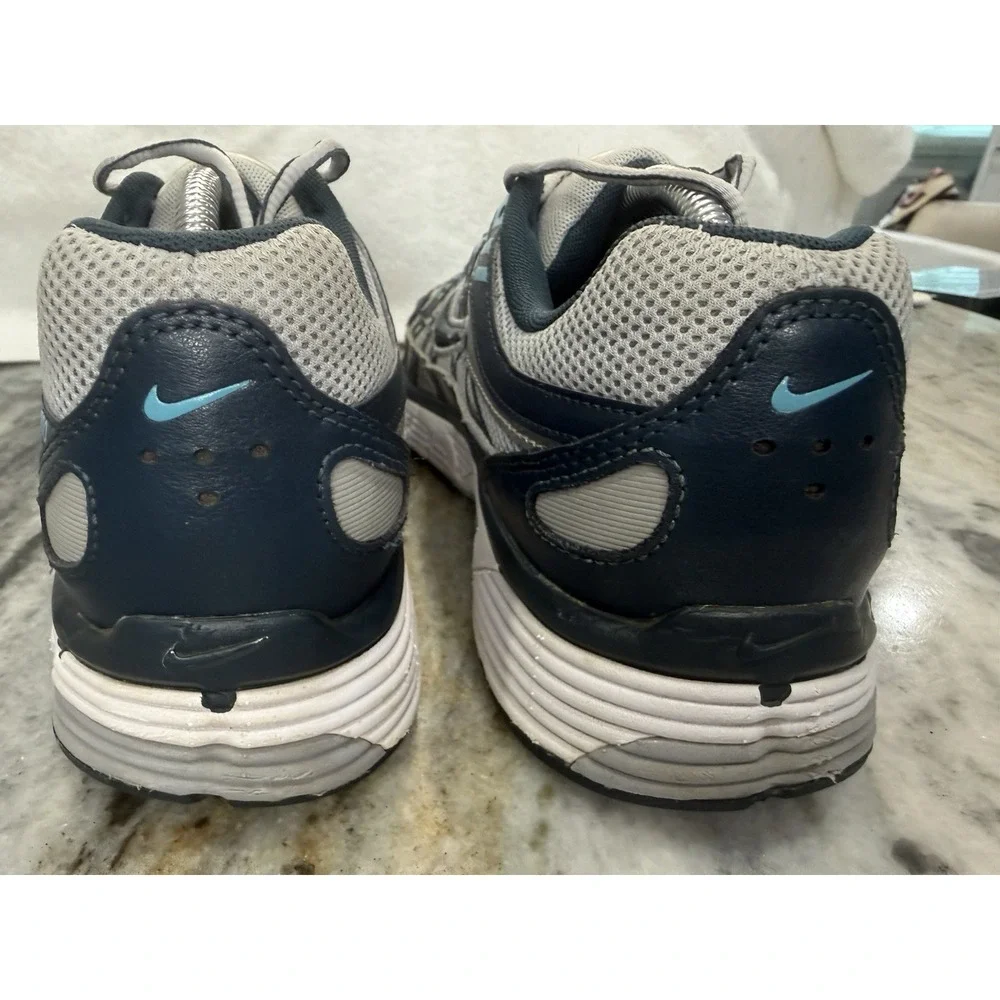 Nike P6000 Men's Running Shoes Size 10 Armory Navy/Silver